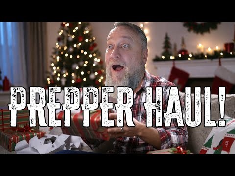What's in My PREPPER Christmas Haul?