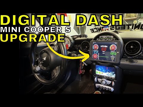 Digital Dash Upgrade Mini Cooper S R56 / Any Car
