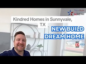 New Build Dream Home in Sunnyvale, TX! 🏡 Kindred Homes Tour
