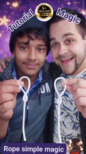 try this now rope magic 😯 #tutorial #magic #shorts