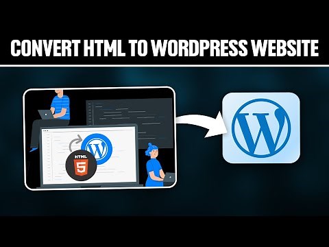 How To Convert HTML Website To WordPress 2025! (Full Tutorial)