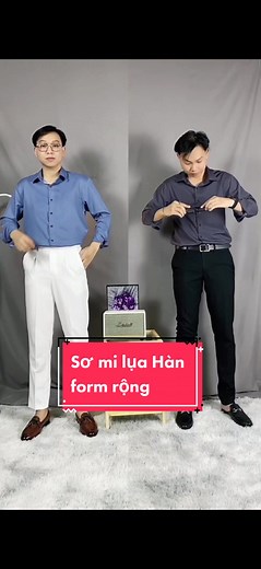Sơ mi lụa Hàn form rộng #review #menswear #style #outfit #phoido #theateam #JBAGY #spbestdeal