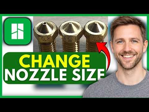 How To CHANGE Nozzle Size Setting In Bambu Studio (EASY) 2026
