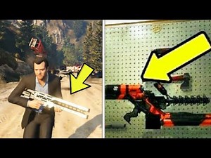 GTA 5 - All Secret And Rare Weapon Locations (Rail Gun, Flamethrower & more)