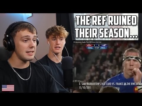 Americans React to Insane Rugby Moments!