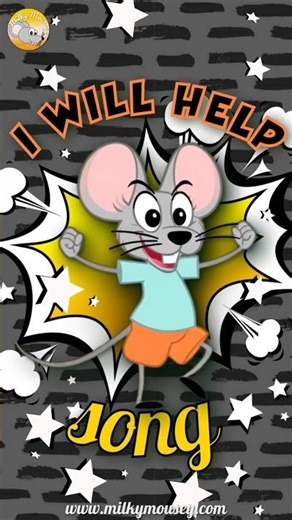 💪 I Can Help! A Toddler's Song🎶 by Milky Mousey 🐭 #kidssongs #nurseryrhymes