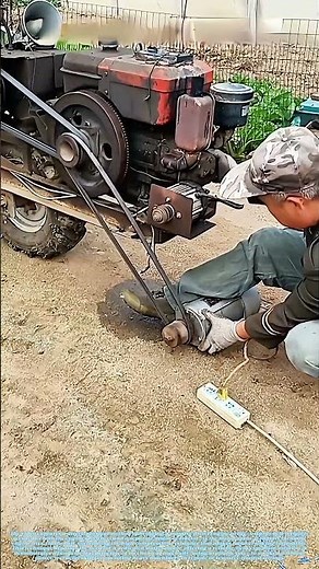 Engine's Breath: The Tangible Ritual of Pull-Starting a Diesel Giant