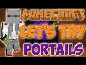 Let's Try #2 - Nether portail - Tuto Minecraft