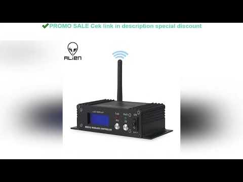 ALIEN 2.4G Wireless DMX 512 Controller Receiver Transmitter LCD Display Power Adjustable For Disco D
