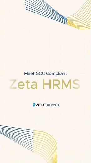 ✨Zeta HRMS –Ultimate solution for seamless, GCC-compliant HR operations. #hrms #hrsolutions #payroll