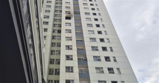 CLIP: Cháy chung cư Dream Home Palace ở TP HCM