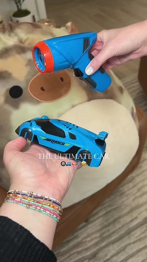 The ultimate car that drives on walls and ceilings 🤯 #zerogravitycar #kidstoys #racercar #kortneyandkarlee