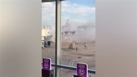 American Airlines flight catches fire after landing in Denver: What we know