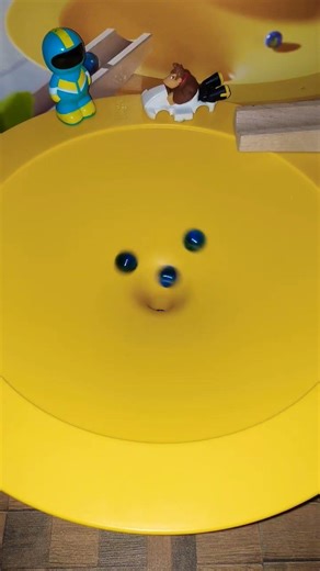 🌈🚦Amazing 😯 Marble Run Healing Sound Wooden Cuboro Standard スロープ＆バリボーゴールデングミRooling Ball #ASMR