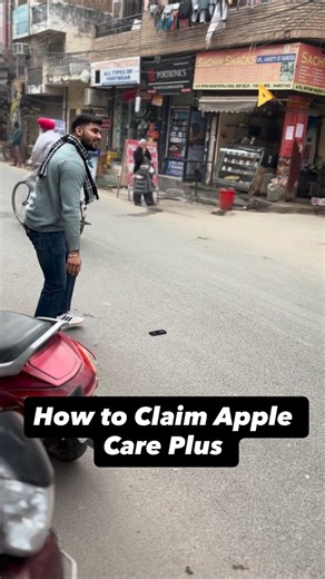 Sumit Dagar on Instagram: "How to claim Apple Care plus 😜"