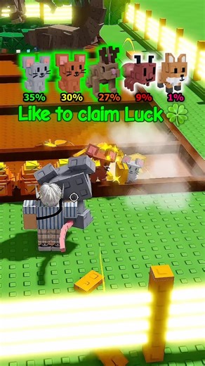 🦊Open 67 mythical egg = red fox #roblox #reelsvideo | ImFiji Gamaing