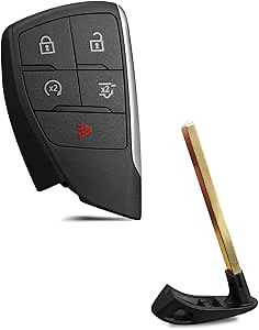 ULZOZN Remote Key Fob 5 Buttons Keyless Entry Remote Control Fit for GMC Yukon Chevrolet Suburban Tahoe 2021 2022 2023 433Mhz FCC ID YG0G21TB2 Replace 13541559 13536127 13537958 13548433
