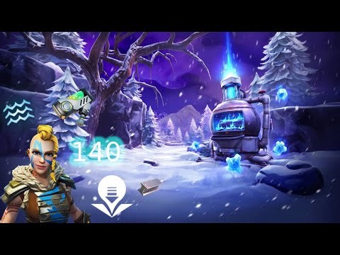 Fortnite Save The World - The Best Build For AFK Retrieve The Data - 140! PT3
