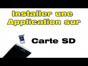 Comment installer application directement sur carte SD par défaut