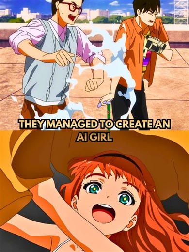 They managed to create an AI girl. #otaku #anime #fyp #isekai #narration