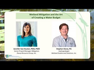 September 2023 Webinar - Wetland Mitigation and the Art of Creating a Water Budget