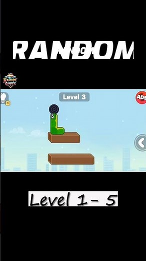 Snake Puzzle: Slither to Eat level 1 to 5 #snakepuzzle #snakegame #gameshorts #gameplay