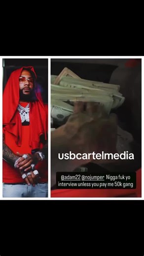 Money Man Proves Wealth, Dismisses Adam22 Interview