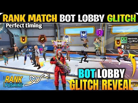 RANK MATCH BOT LOBBY GLITCH 🔥🥹 || HOW TO GET BOT LOBBY BR RANK MATCH | BOT LOBBY GLITCHS