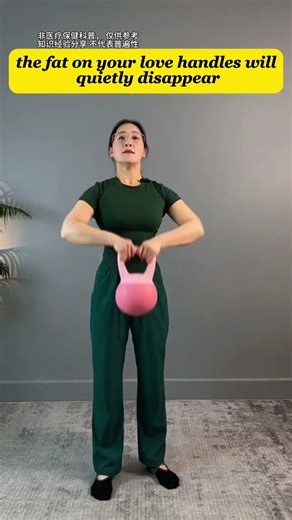 Home Kettlebell Workout—Protect Your Knees, Shape Your Whole Body#exercise #abs #sports