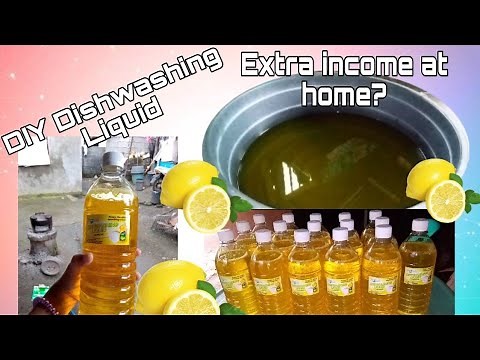 How to make dishwashing liquid?| Step by step procedure.