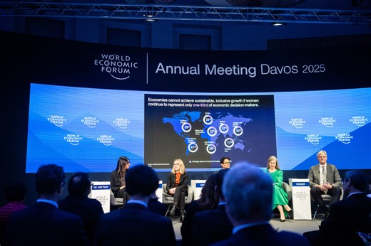 In Davos, leaders made the case for gender parity