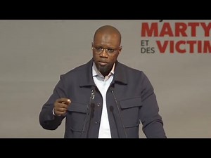 Full text of Ousmane SONKO's speech at the Grand Théâtre (in Wolof)