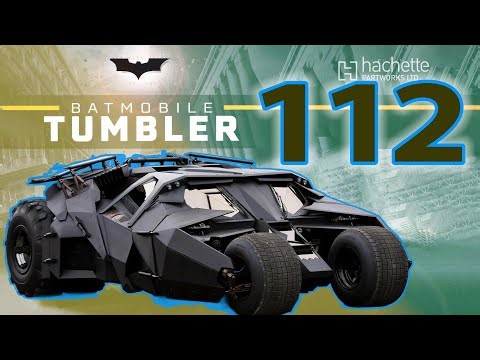 Build the ULTIMATE Batmobile Tumbler from Hachette Partworks 112