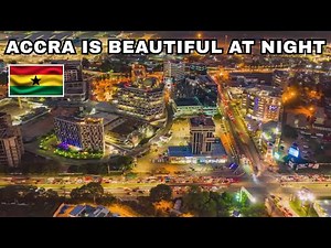 Late Night Drive Through the Beautiful Streets of Accra | Accra Nightlife 2025 #travel