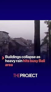 Australia's favourite tourist destination, Bali, has suffered widespread flooding after heavy rain hit the island. | The Project