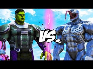 VENOM VS HULK - Endgame Nano Gauntlet