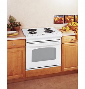 GE® 30" Drop-In Electric Range with Self-Cleaning Oven|^|JDP39DNWW