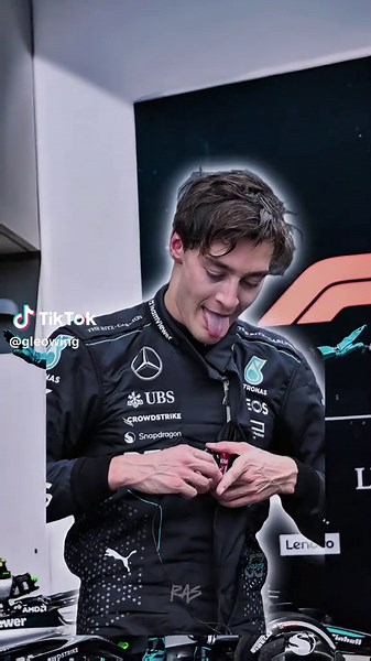 George Russell T Pose Edit in F1 Highlights