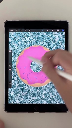 donut pool floatie 🍩 the sprinkles are my favorite part! #procreate #procreatetutorials #digitalart #procreatetutorial #ipaddrawing #howto #create #procreateart #ipadprocreate #procreatevideos #procreatevideoprocess #donuts #pinkdonut #drawing #didyouyawn