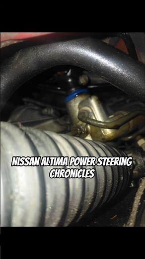 Power Steering Leak - Nissan Altima 2.5 #torquequeen #diagnostics #powersteering #leak #nissanaltima