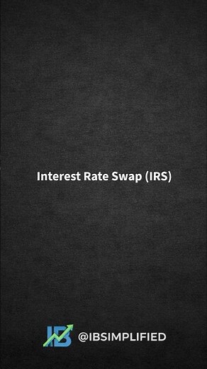 Interest Rate Swaps Explained in 60 Seconds! 💸 #InvestmentBanking #Finance