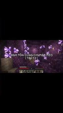 ⛏️ TẬP 12 – Hang Động Bí Ẩn #minecraft #sinhtonminecraft #gaming #lynee #langphenli