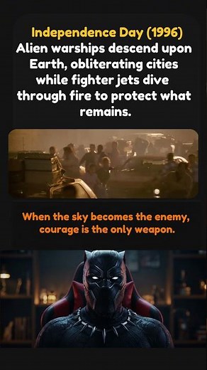 Independence Day (1996), 💥 When Aliens Attack #hollywood #avenger #marvel