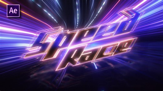 Speed Race Intro Logo