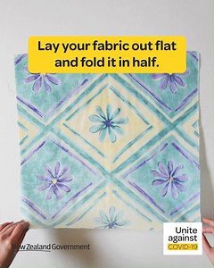 From Monday 31 August, face coverings are required when travelling on public and passenger transport. A face covering or a mask doesn't have to cost a lot of money and you can make reusable masks at home using a handkerchief, an old t-shirt or a pillow case. You don't need a sewing machine for this how-to. We'd love to see your masks, share them with us! #coverforeachother | Unite against COVID-19