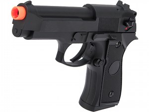 CYMA AEP Full Auto Select Fire M9 Airsoft AEP Pistol w/ Metal Gearbox & MOSFET (Color: Black)