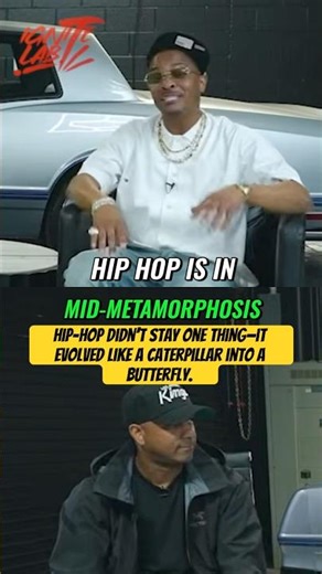 Hip Hop's Metamorphosis... From Caterpillar to Butterfly #RapHistory #MusicEvolution #HipHopDebate