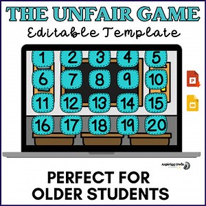 The Unfair Game Editable Template for Classroom and Commercial Use