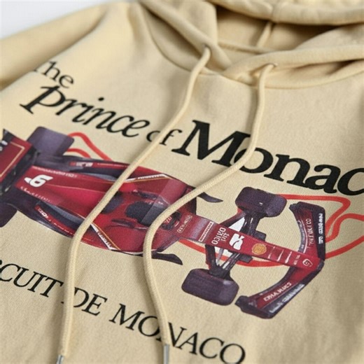 Prince of Monaco Charles Leclerc Hoodie – Vintage F1 Ferrari Sweatshirt, Formula 1 Racing Fan Gift - Etsy