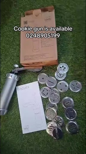 Cookie gun cutter available #cookiecutters @Obapaa Gladys😍🥰 @JOJESH FOODS 🤗 @lawren cakes and more🥯🧁🎂🍰 @Mhaame Lizzy Resin @ABlocaldrinksandcateringservix